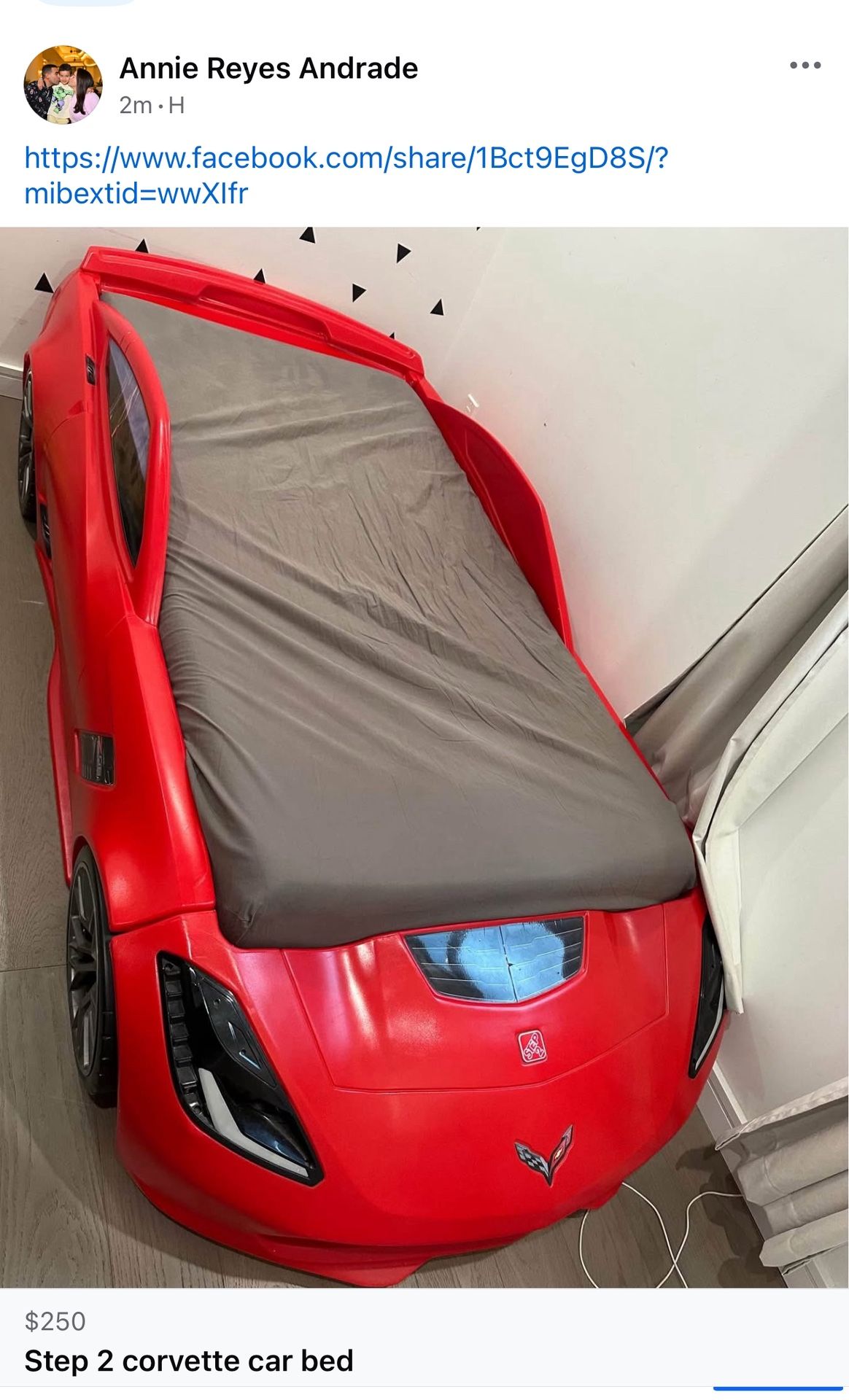 Step 2 Corvette Bed
