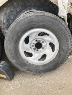 255/70R16 On 5 Hole Ford Rims