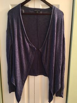 American Eagle navy blue cardigan size M