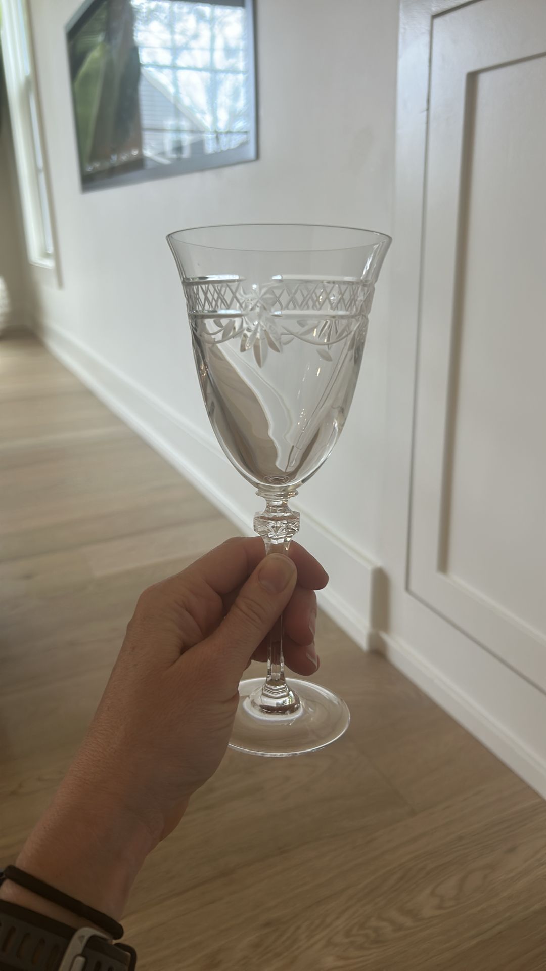Set of 10 beautiful wine glasses