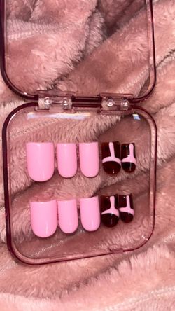 Press on nails.