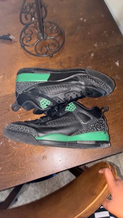 Jordan Spizike Black Green Sneakers