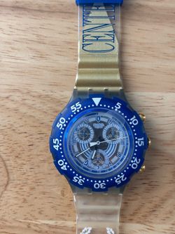 Swatch Atlanta 1996 Olympic Games Scuba 200 Chronograph Watch
