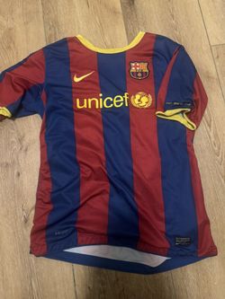 Messi 2012 Youth XL Barcelona Jersey
