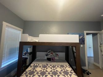Top bunk only