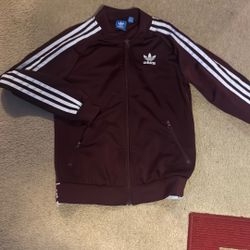 Adidas Burgundy Jacket