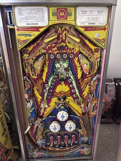Phoenix Pinball Machine, 90% Complete, Excellent Condition