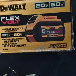 DeWalt Flex Volt Lithium Ion Battery 