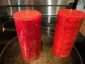 Red candles