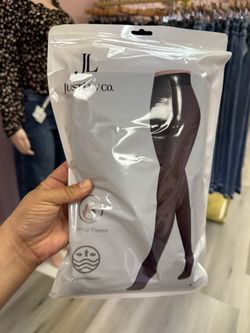 Thermal Fleece Tights Look Like Skin But Really Warm Inside  