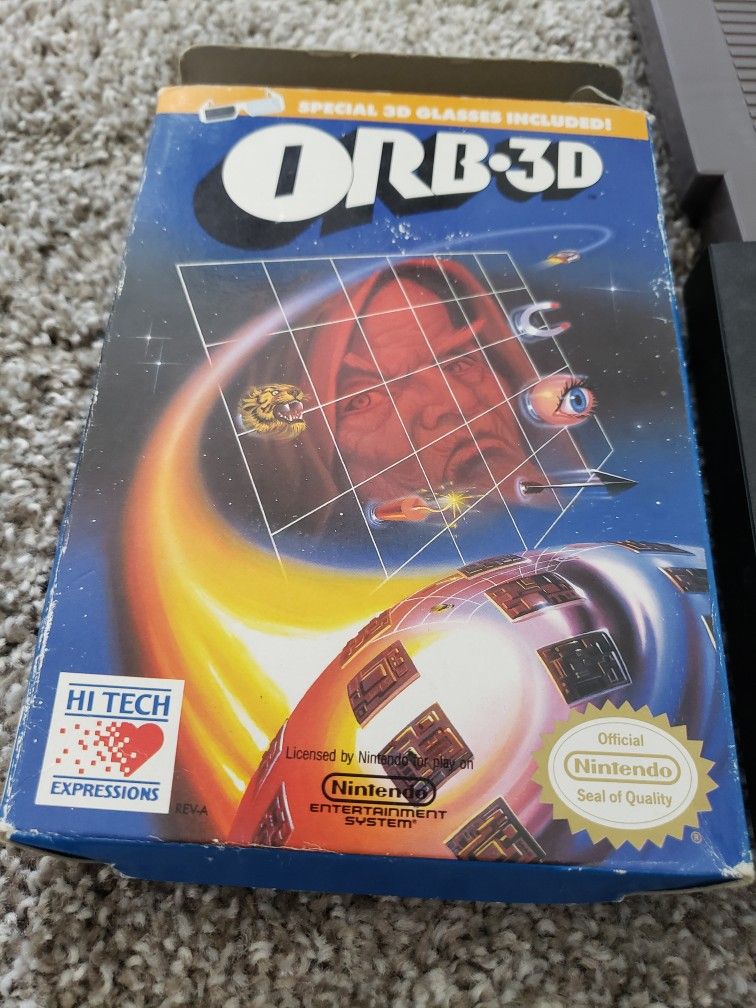 Orb 3D CIB for the NINTENDO NES system