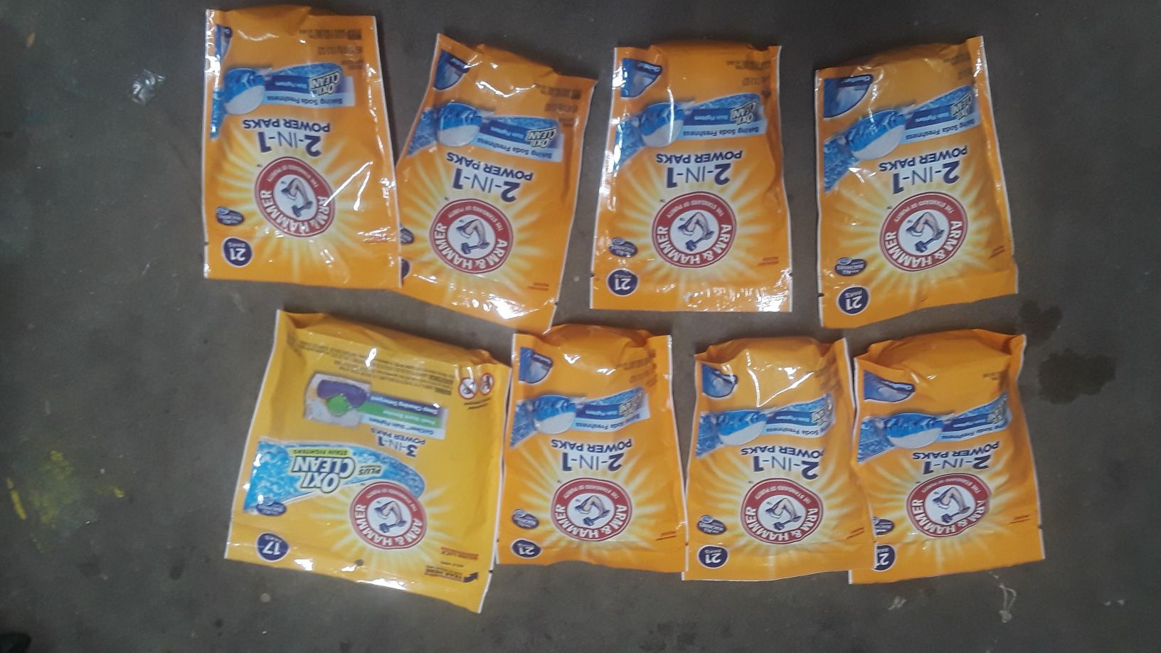 Arm and hammer Power packs