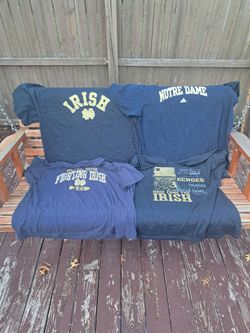 Huge Lot of Notre Dame Football T-shirts Size 3XL AND 4XL