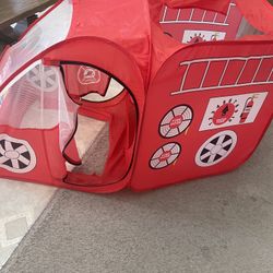 Fire Truck Play Tent 