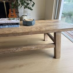 Designer Wood Coffee Table