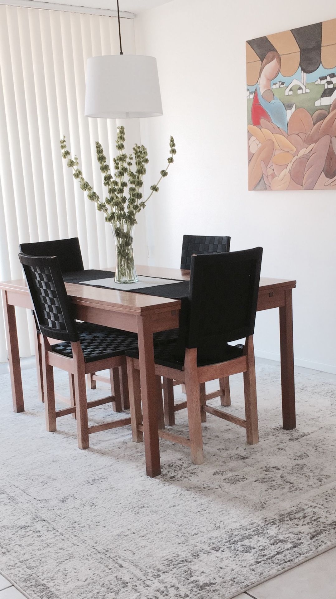 Dining Set - Table & 4 Chairs
