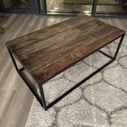 Wooden Coffee Table — Great Condition 