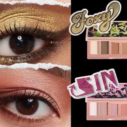 Urban Decay Naked Your Way SIN 6 Eyeshadow Palettes NIB Deluxe Mini Eye Shadow