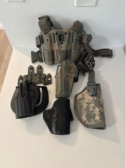 Gun Holsters Military etc