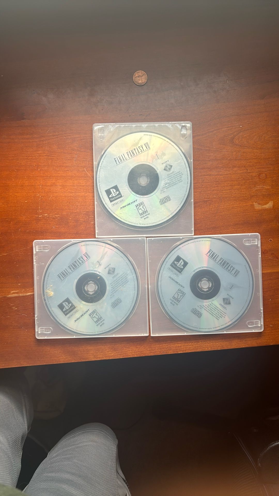 Final Fantasy 7 PS1 All Discs