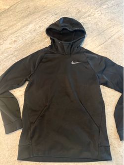 Nike DryFit Black Hoodie Hooded Sweatshirt