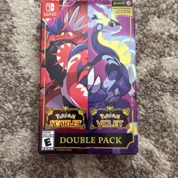 Pokemon Scarlet / Violet Double Pack For Nintendo Switch