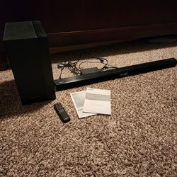Samsung Soundbar with Subwoofer