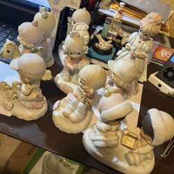 Collection Of 41 Collectible Precious Moments  Figurines