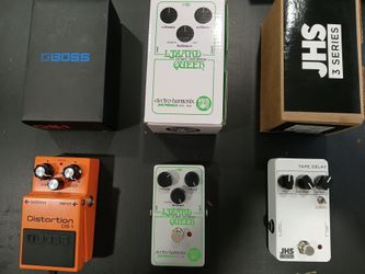 Guitar Effects Pedals Lot of 3 For Sale Or Trade JHS Boss Electro-Harmonix