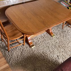 S. Bent And bros Dining table Set