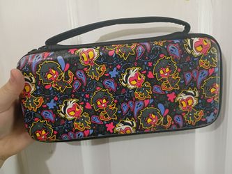 Millie and Moxxie helluva boss switch carrying case
