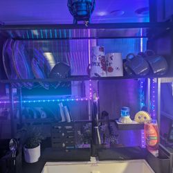 Multi-Organizing Steel Cabinetry Over The Sink