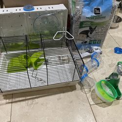 Hamster Cage And Supplies