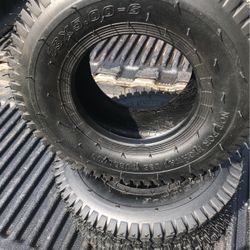 New Pair Of Lawn Mowers Tires