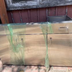 Bbq Grill Stainless Steel Outdoor Kitchen Cabinet Drawer