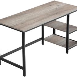 Dark Taupe Computer Desk