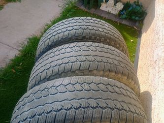 275/65/18 FIRESTONE DESTINATION AT 2 DOT 12/24 SET OF 3 MATCHING TIRES EXCELLENT CONDITION 