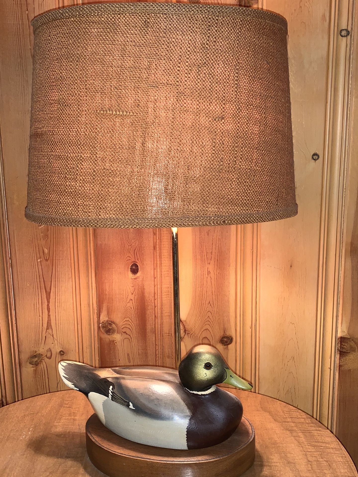 Antique Duck Lamp