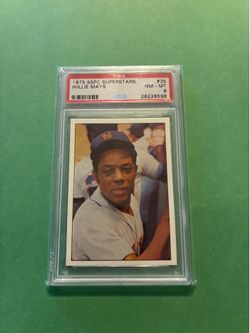 Willie Mays PSA 8