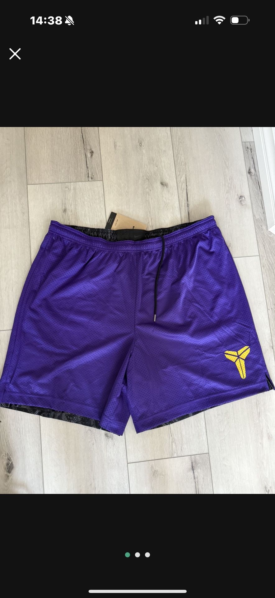 NIKE KOBE SHORTS REVERSIBLE 
