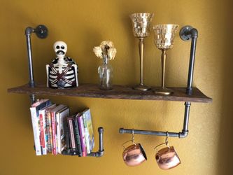 Iron Pipe Shelf