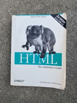 HTML The Definitive Guide By Chuck Musciano 3rd Edition