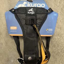 Kurgo Enhanced Tru Fit Smart Harness Safe Car Crash Tested (size Large)