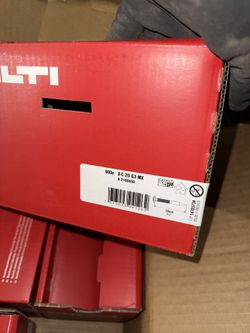 HILTI Nails And Cartridges