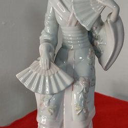 Vintage KPM Porcelain Oriental Woman Figurine Statue German 11" H