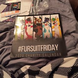 Fursuit Friday 2020 Charity Calendar