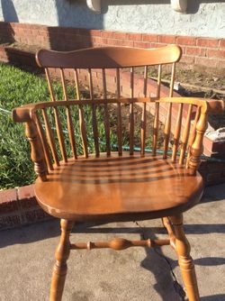 Wood Colonial Dining Chair
