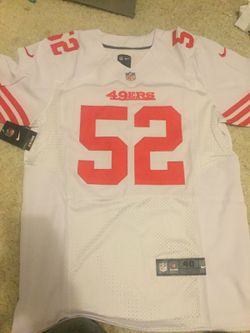 49ers Patrick Willis Medium white