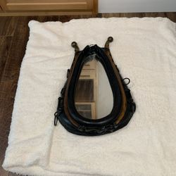 Vintage Horse Yoke / Harness Mirror