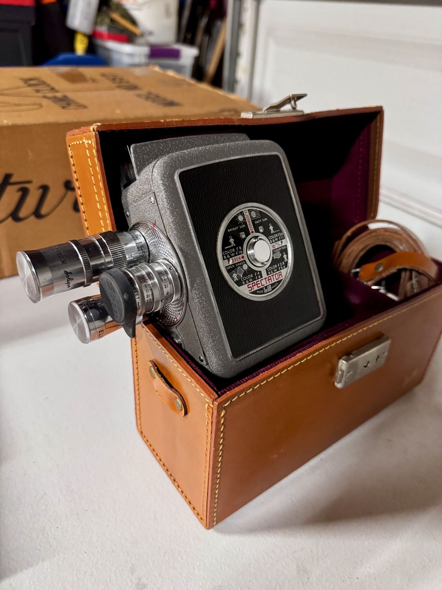 Vintage Dejur 8 mm Camera
